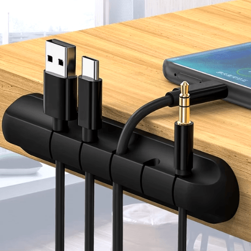 Organizador de Cabos Usb -  Auto adesivo