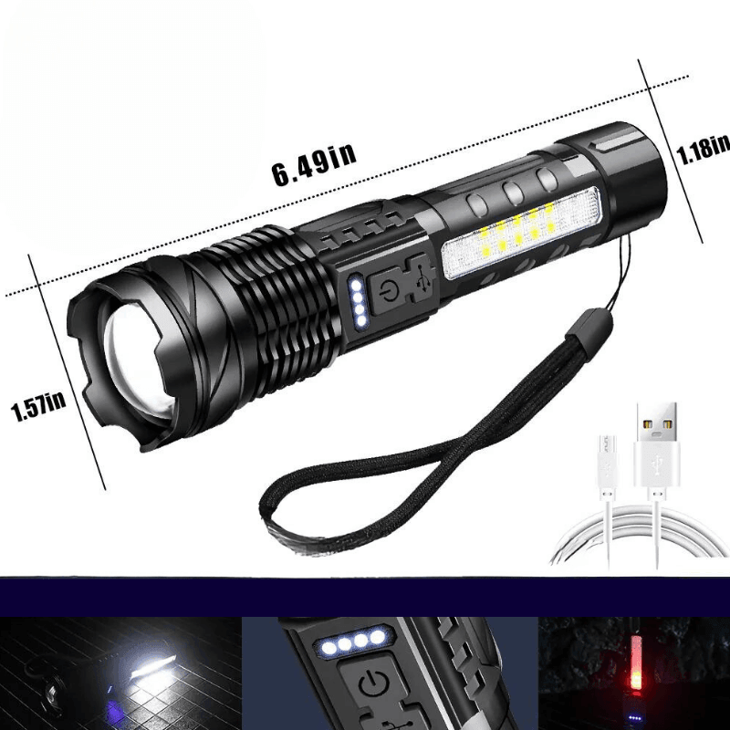 Lanterna Laser Flashlight - alta potência em iluminação - Urbanih.