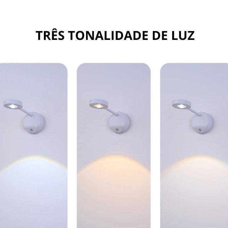 Luz noturna com sensor de movimento - sem fio, usb, led - Urbanih.