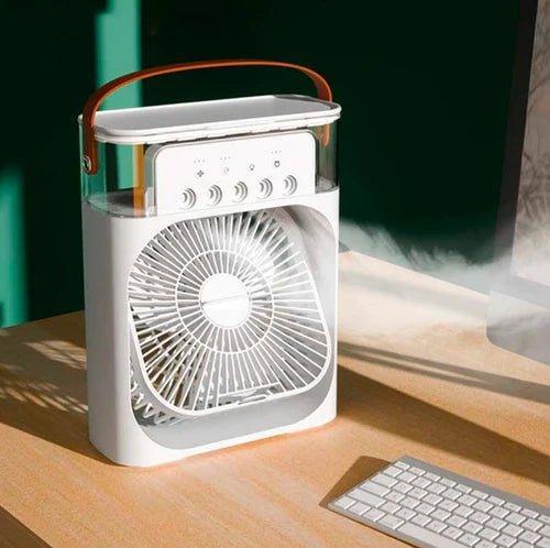 Mini Ventilador Tenv - Portátil Umidificador e Climatizador - Urbanih.