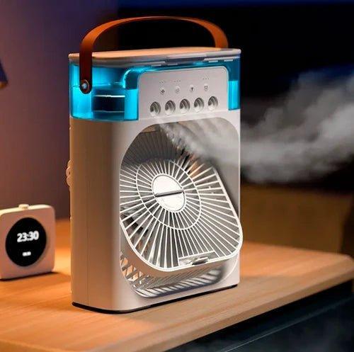 Mini Ventilador Tenv - Portátil Umidificador e Climatizador - Urbanih.