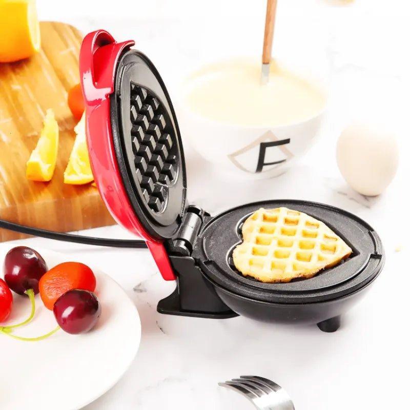 Mini Máquina de Wafles Coração - Urbanih.