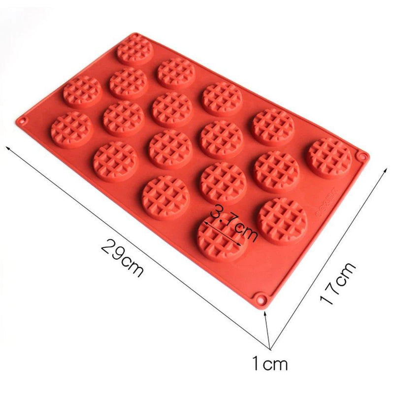 Forma de Silicone Waffle - Urbanih.