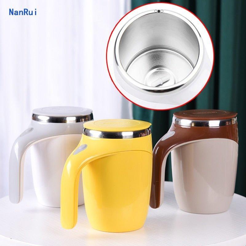 Caneca Mixer Automática com Tampa Agit - Inox Premium - Urbanih.