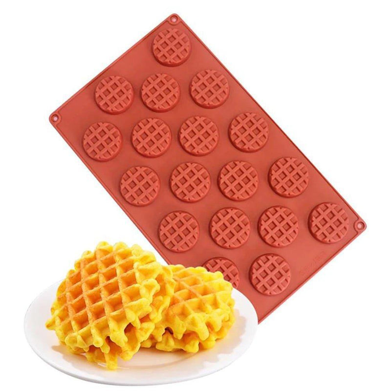 Forma de Silicone Waffle - Urbanih.