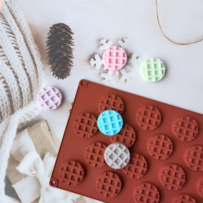 Forma de Silicone Waffle - Urbanih.