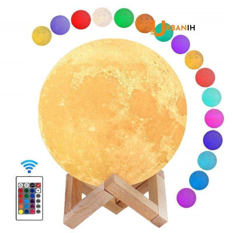 Moon Lamp - Luminária 3D - Urbanih.