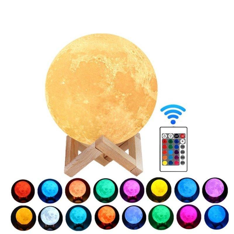 Moon Lamp - Luminária 3D - Urbanih.