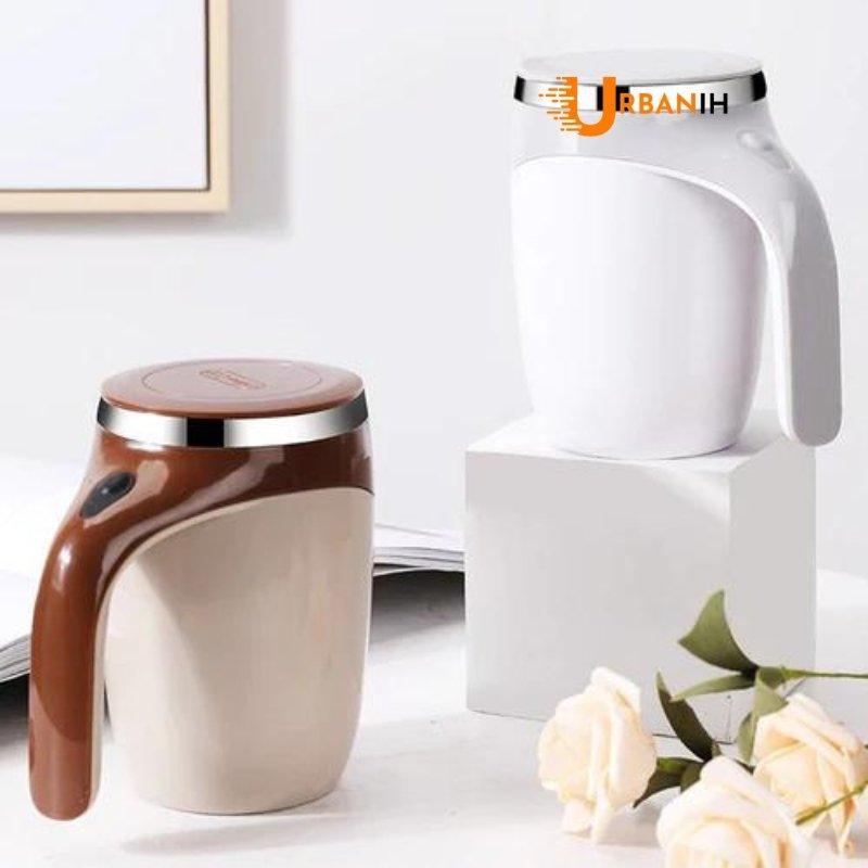 Caneca Mixer Automática com Tampa Agit - Inox Premium - Urbanih.