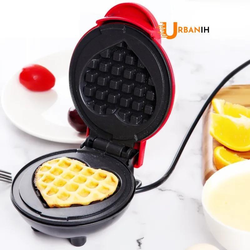 Mini Máquina de Wafles Coração - Urbanih.